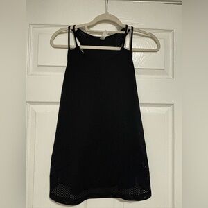 Under Armour Black Sleeveless Mesh Top